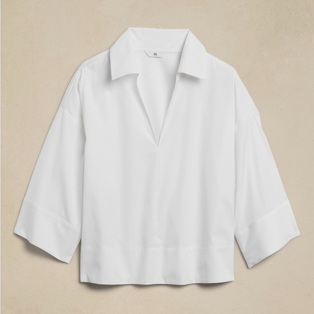 Banana Republic Oversized Popover Top NWT